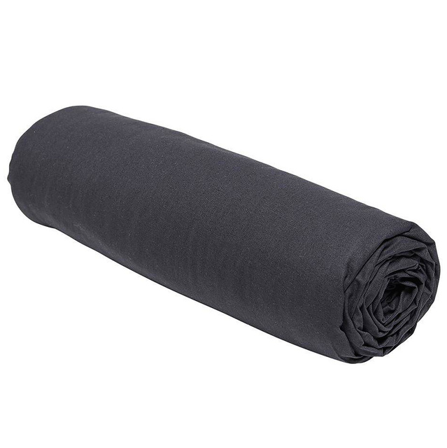 Cearsaf de pat cu elastic Plain, din bumbac, 160 x 200 cm