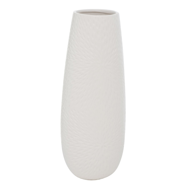 Vaza ceramica cu model in relief, SALINA, 31 cm