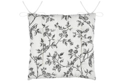 Perna de scaun cu efect de in, CLARINE, 38 x 38 cm