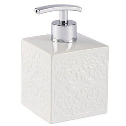 Dispenser de săpun CORDOBA - 500 ml, WENKO, alb