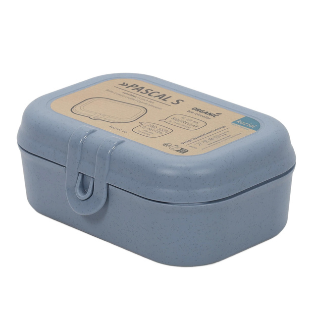 Cutie de prânz cu compartimente PASCAL S, KOZIOL, floare naturală albastră