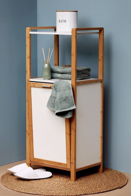 Un raft cu un raft și un coș pentru spălarea FINJA, WENKO