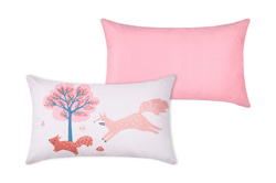 Perna decorativă pentru camera copilului CYRIELLE, roz, 30 x 50 cm