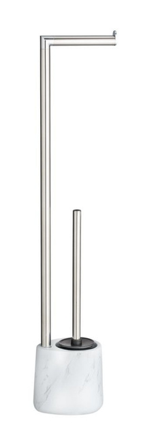 Perie de toaleta cu suport pentru hartie ADRADA, WENKO