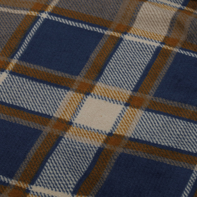 Pătură în carouri, 200 x 150 cm, albastră