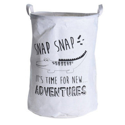 Cos pentru jucarii SAHARI, cu doua manere, Ø 40 cm