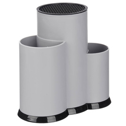 Suport pentru cutite, plastic, 12,5 x 23 x 22 cm