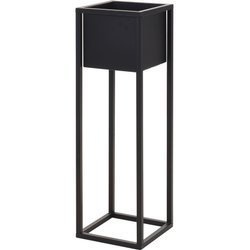 Un suport de flori patrat modern, de 70 cm, pentru living