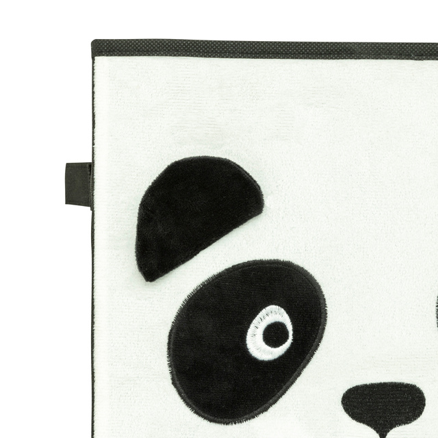 Recipient pentru jucării cu panda STAY, 29 x 29 cm