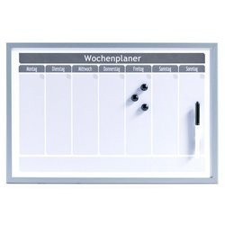 Tablă magnetică WOCHENPLANER + 3 magneți, 60x40 cm, ZELLER