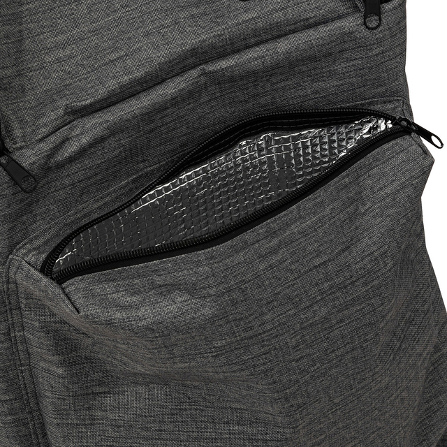 Carucior de cumparaturi pe roti stabile, gri, 46 l