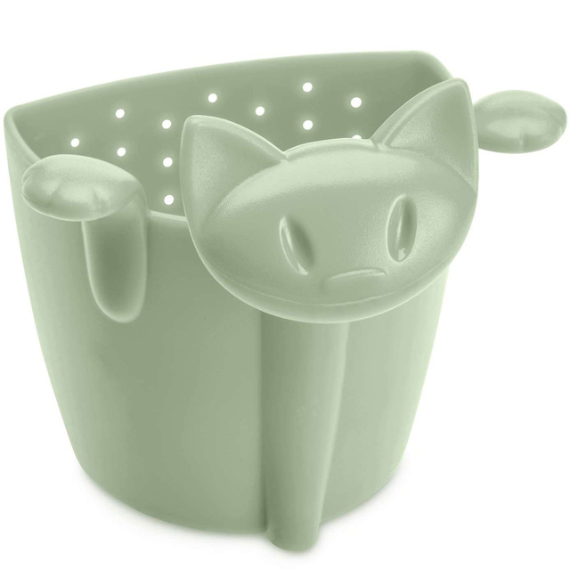 Infuzor de ceai MIAOU, KOZIOL, verde eucalipt.