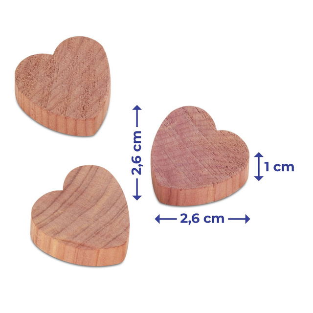 Inimi din lemn pentru parfumuri