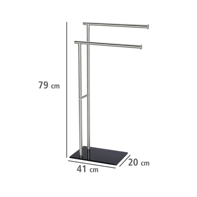 Suport pentru prosoape LIMA - 2 brațe, oțel inoxidabil, WENKO