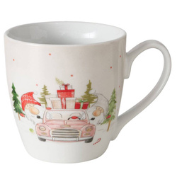 Cana mare cu motiv festiv CARRIE, 480 ml