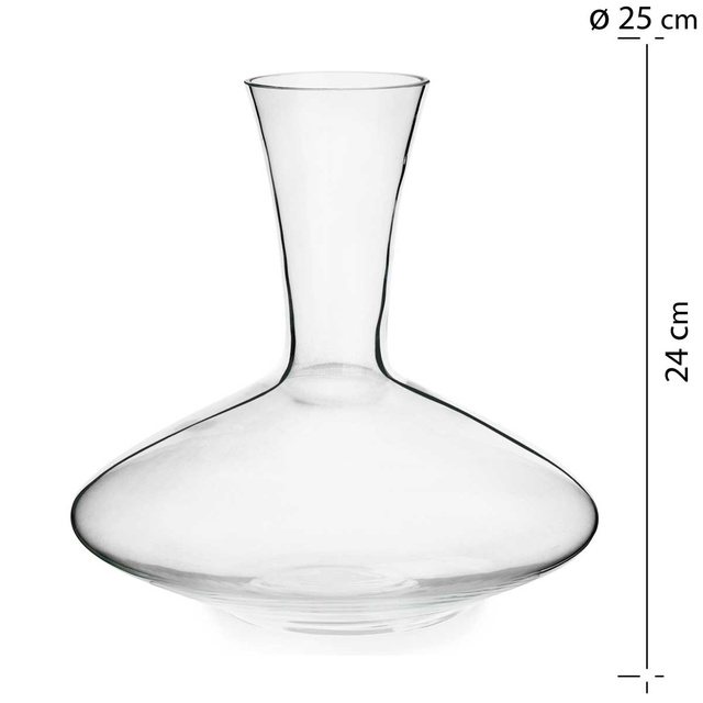 Decantor pentru vin, 25 cm