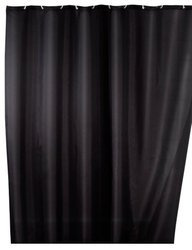 Cortina de duș, textilă, 180x200 cm, WENKO, neagră