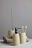 Recipient pentru perie GOA BEIGE + perie WC, WENKO, bej