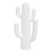 Ornament cactus exterior Rodrigo 58 cm înălțime alb