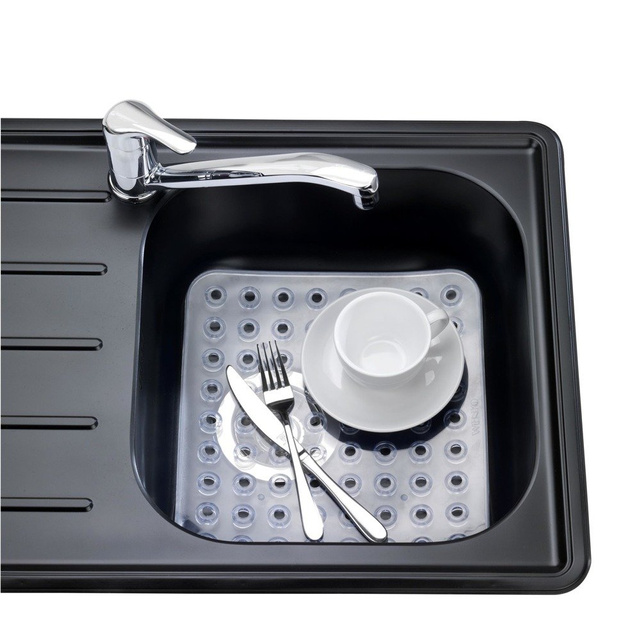 Covoras pentru chiuvetă Kristal WENKO, protecție transparentă