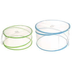 Husa pentru alimente, plasă pliabilă, 2 buc