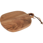 Platou pentru servirea mezelurilor si gustarilor, din lemn de acacia