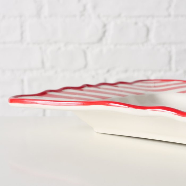 Vas ceramic în culori festive, 39 x 25 cm