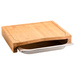 Blat pentru taiat din bambus cu recipient, Gastro-Norm 1/2