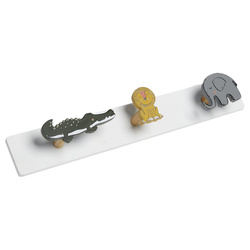 Cuier pentru haine pentru copii THE KING OF THE JUNGLE, 48 x 8 x 7 cm