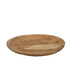 Farfurie decorativa din lemn de tec, Ø 40 cm
