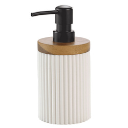 Dozator de sapun cu striatii NIAGARA, 8 x 17 cm