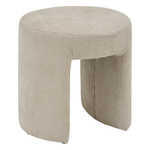 Puf tapițat arc JIN, Ø 38 cm