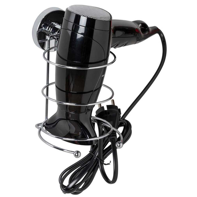 Suport pentru uscător de păr MILAZZO, Vacuum-Loc - oțel cromat, WENKO