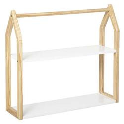 Biblioteca pentru jucarii si carti in forma de casuta, 56 x 15 x 50,8 cm