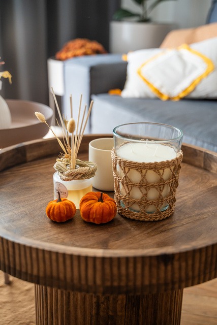 Lumanare parfumata, parfum ylang-ylang, 50 de ore de ardere