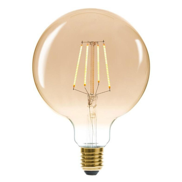 Bec decorativ AMBREE LED sticla, G125 4W