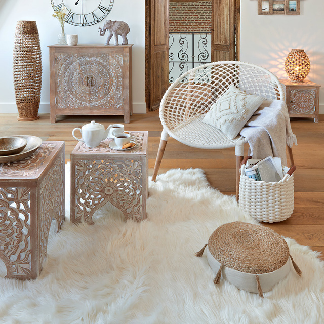 Perna RITUAL pentru podea, Ø 38 cm, iută