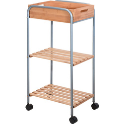 Raft pentru baie pe roti, mobil, 40 x 30 x 81 cm