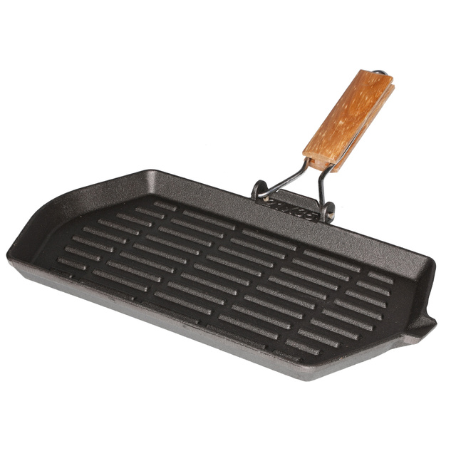 Tigaie din fontă MUSTANG, 21 x 35 cm