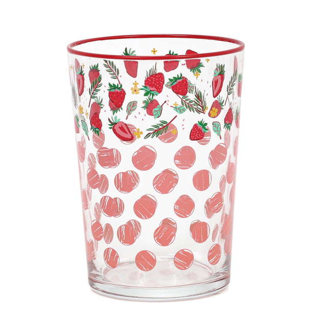 Pahar mare cu model fructat, 510 ml