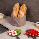 Coș pentru pâine, produse de panificație - Ø25x13 cm, ZELLER, taupe
