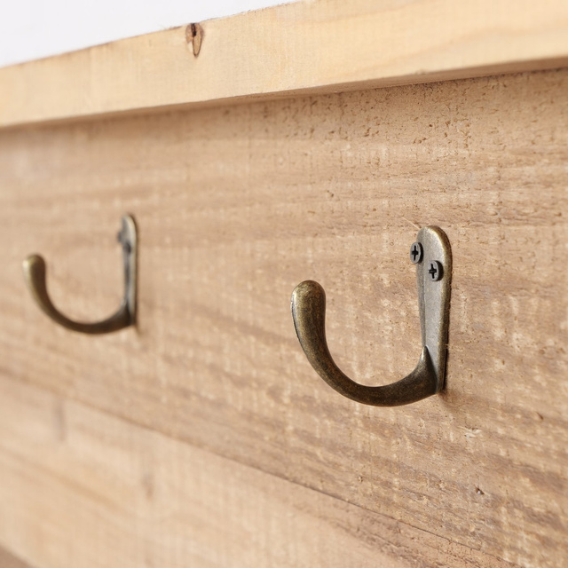 Consola pentru semineu Ferdinand, lemn, 95 x 110 cm