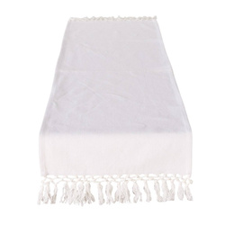Traversa de masă din bumbac Linou, 140 x 40 cm