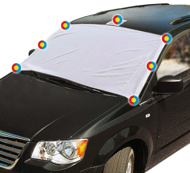 Protecție antifrig, husă pentru parbriz.