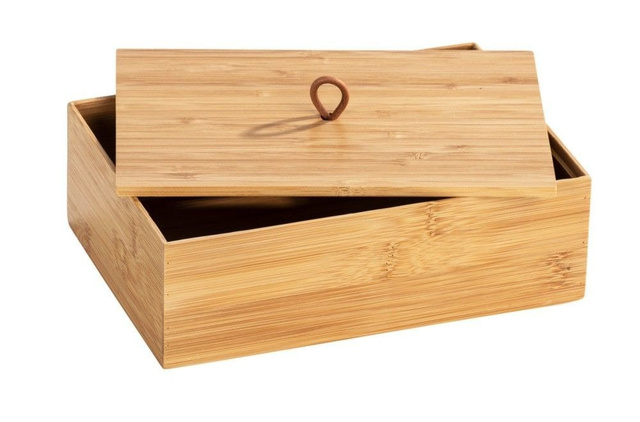 Organizator pentru baie TERRA, Bambus, 22x15x7 cm, WENKO