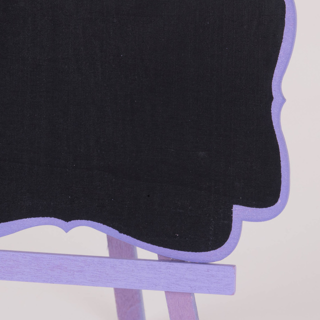 Tăbliță pe șevalet de lemn, 21 x 1,4 x 28,5 cm