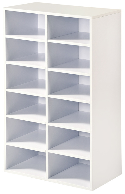 Dulap de pantofi din lemn, pentru până la 12 perechi de pantofi