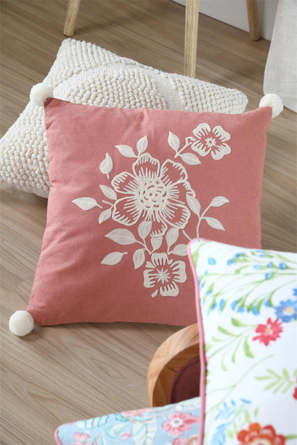 Perna decorativă MAGNOLIA, din bumbac, 45 x 45 cm