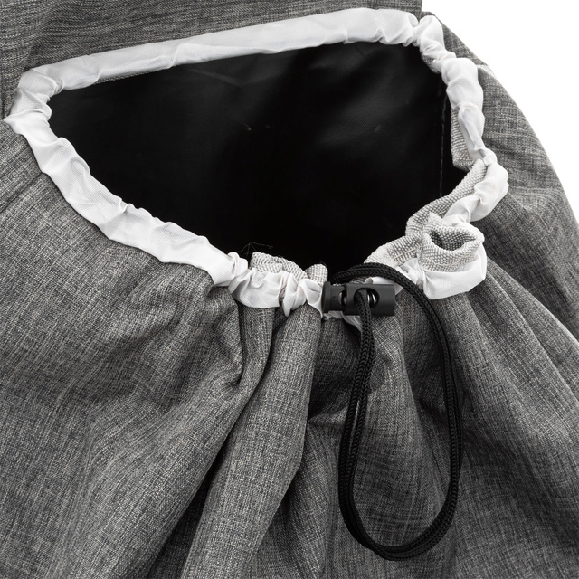 Cărucior de cumpărături pe roți, gri