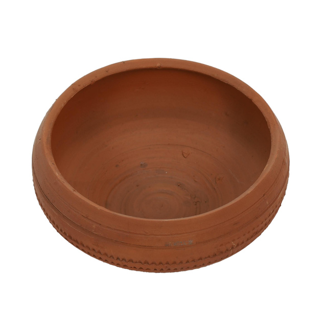 Ghiveci rotund de grădină, ceramică